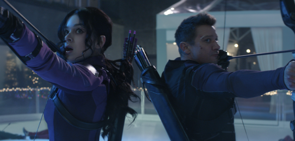 Clint Barton (Hawkeye) et Kate Bishop - Hawkeye (2021)