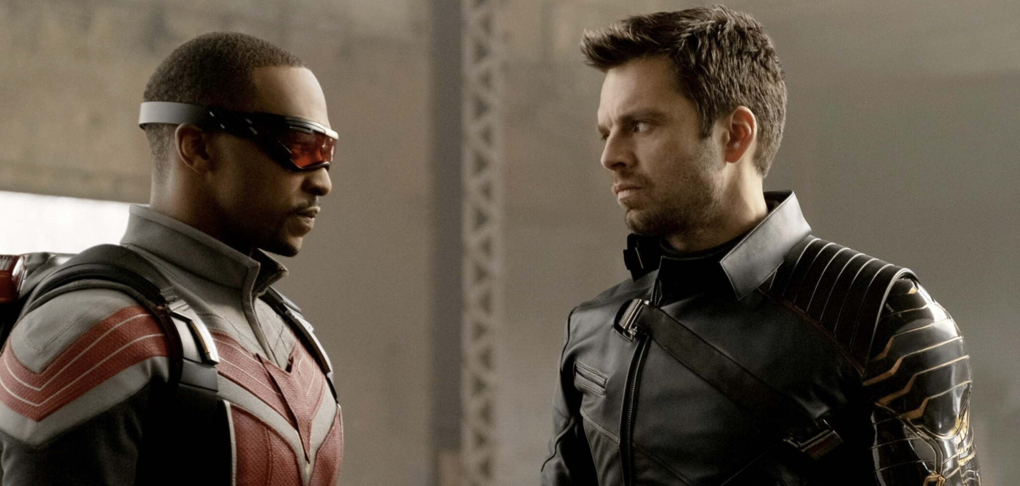 Bucky Barnes (Le Soldat de l'Hiver) et Sam Wilson (Falcon) - Falcon et le Soldat de l'Hiver (2021)
