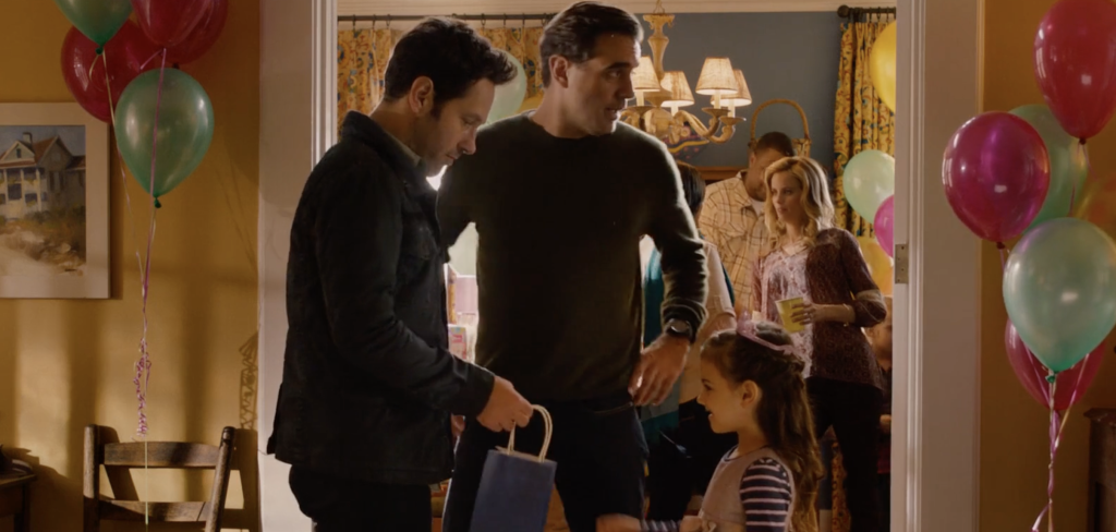 Scott Lang, alias Ant-Man, avec sa fille