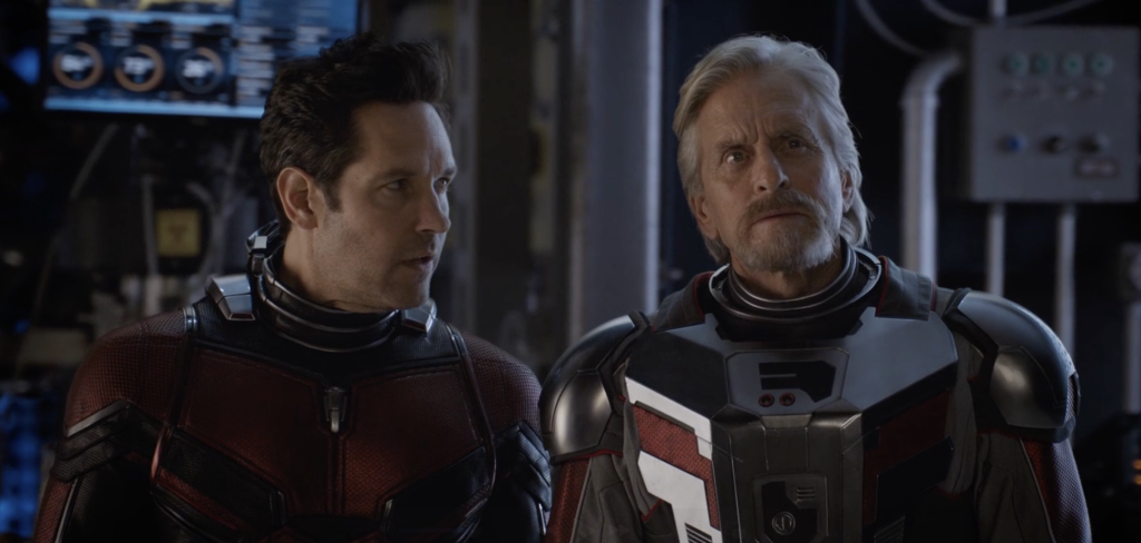 Scott Lang, alias Ant-Man, et Hank Pym