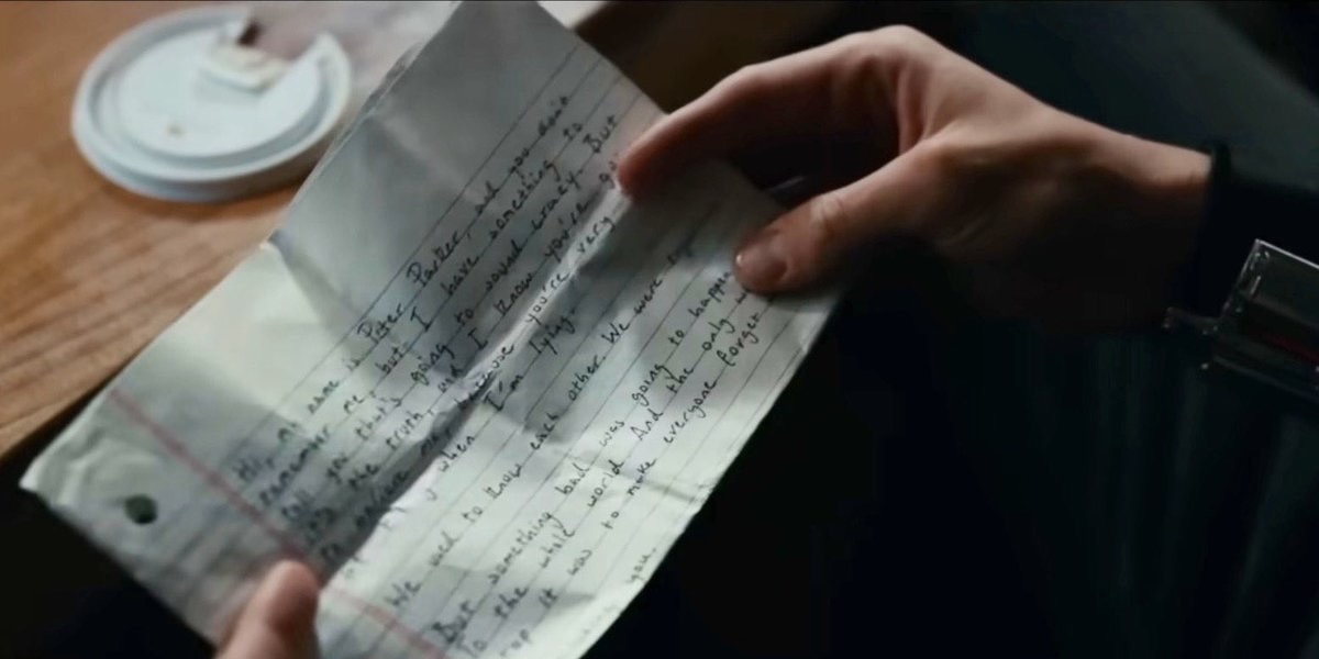 Lettre Peter Parker (Spider-Man) - Spiderman : Brand New Day (2026)