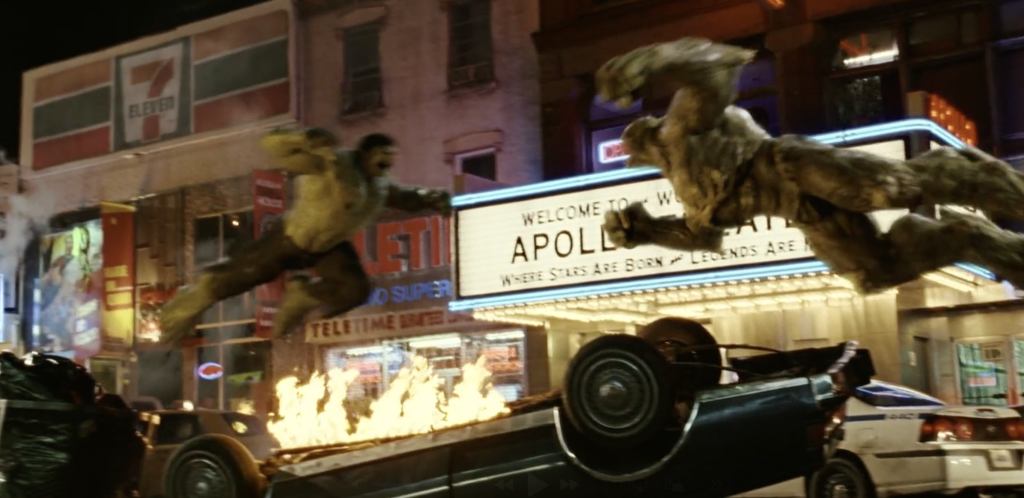 Bruce Banner (Hulk) et Emil Blonsky (L'Abomination) - L'Incroyable Hulk (2008)