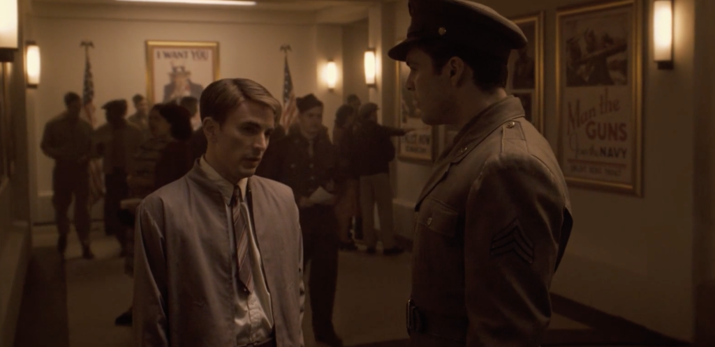 Bucky Barnes (Le Soldat de l'Hiver) et Steve Rogers (Captain America) - Captain America : First Avenger (2011)