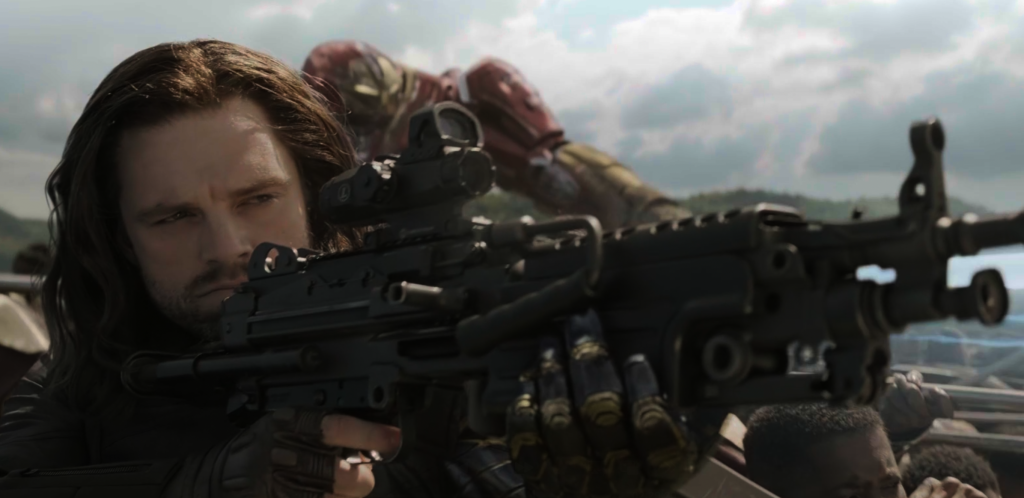 Bucky Barnes (Le Soldat de l'Hiver) - Avengers : Infinity War (2018)