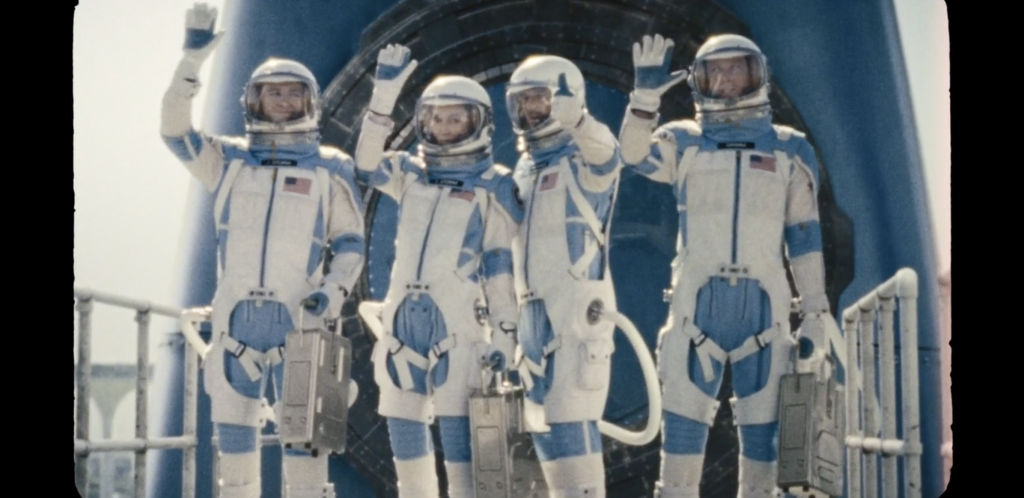 Reed Richards (Mr Fantastics), Ben Grimm (La Chose), Sue Storm (La Femme Invisible), Johnny Storm (La Torche Humaine) - Les 4 Fantastiques : Premiers Pas (2025)