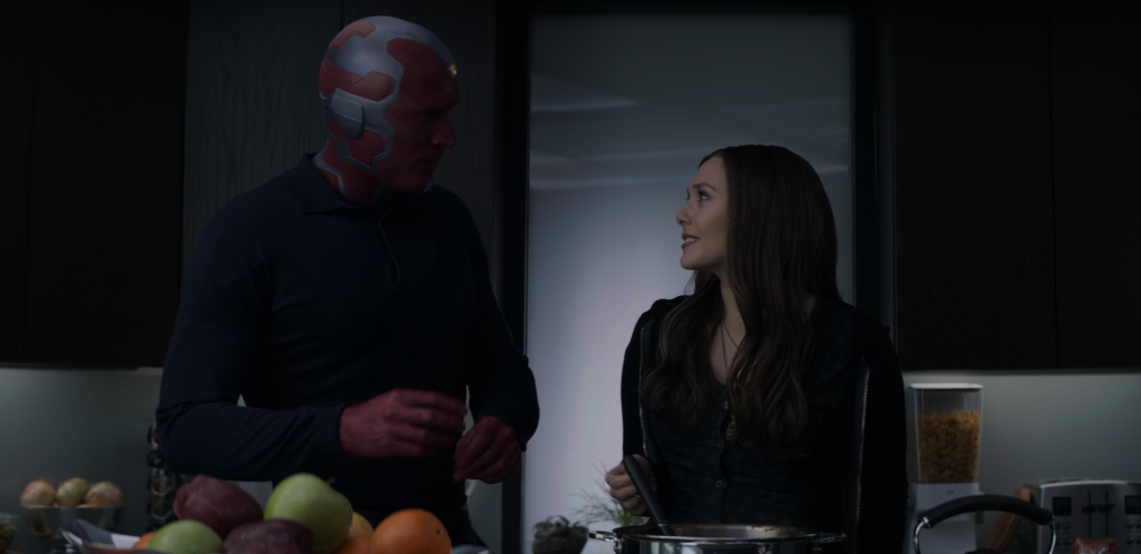 Vision et Wanda (La Sorcière Rouge) - Avengers : L'Ère d'Ultron (2013)