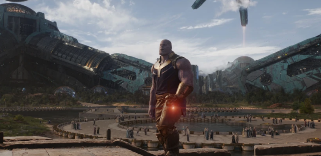 Thanos sur Titan - Avengers : Infinity War (2018)