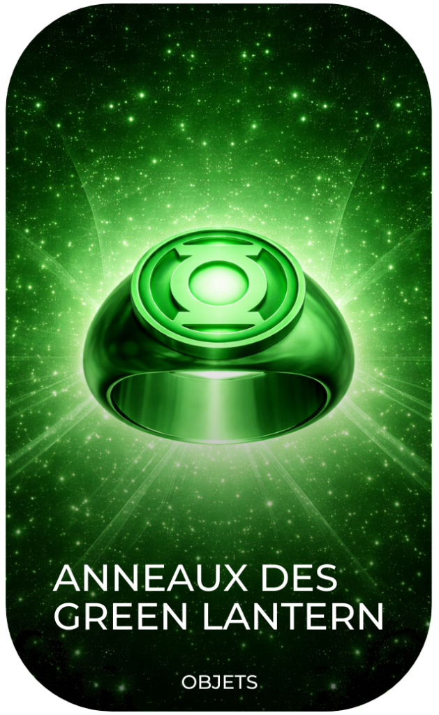 Anneaux des green lantern