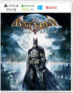 Jaquette Batman Arkham Asylum