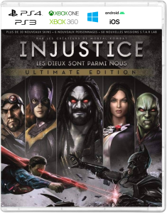 Jaquette Injustice Les dieux sont parmi nous